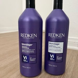 Redken purple shampoo and conditioner for blonde hair